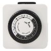 Hyper Tough, Polarized, Analog Indoor Mini Timer, Single Outlet